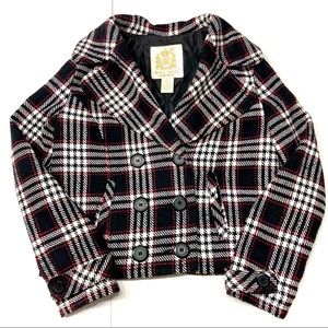 Wet Seal Plaid Jacket M